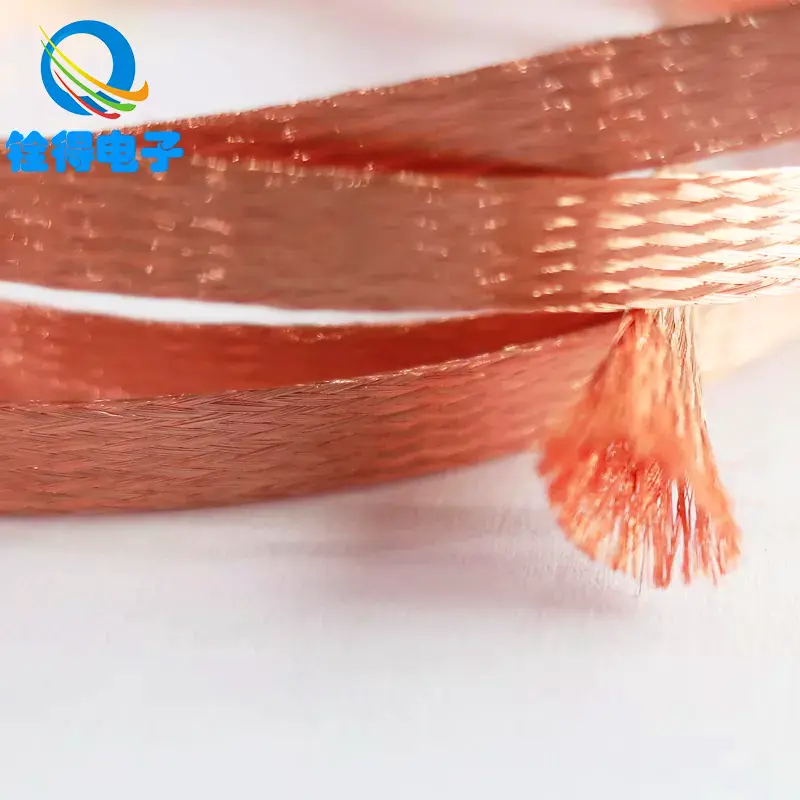 Fleksibel Jalinan Tembaga Wire Mesh Tube