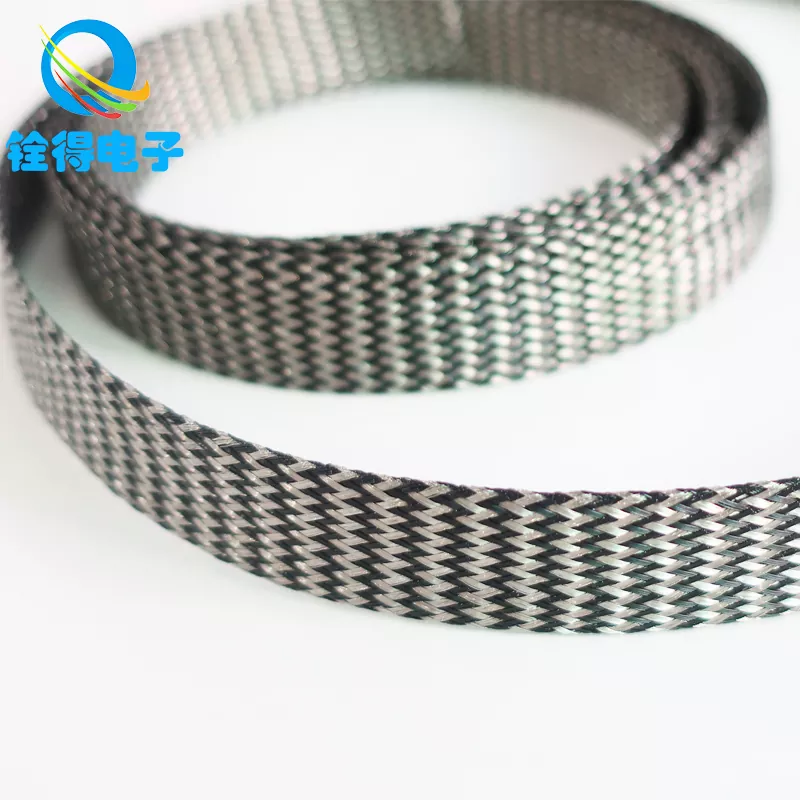 Nilon Campuran Tinned Tembaga Shielded Mesh Tube